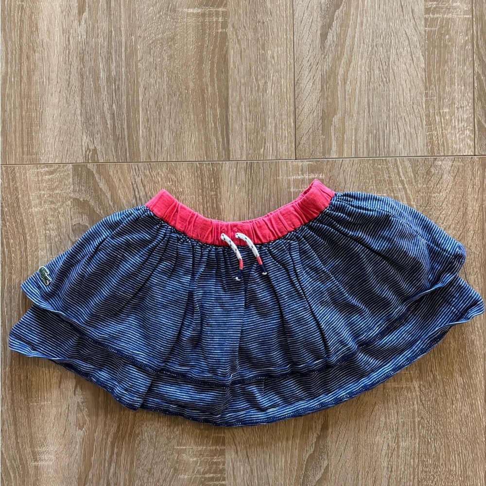 girls lacoste skirt size 6